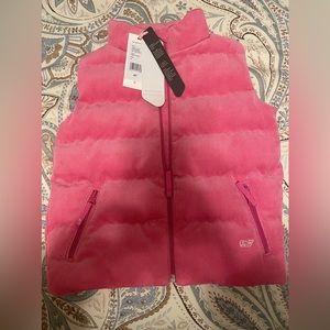 Vineyard vines corduroy pink vest
